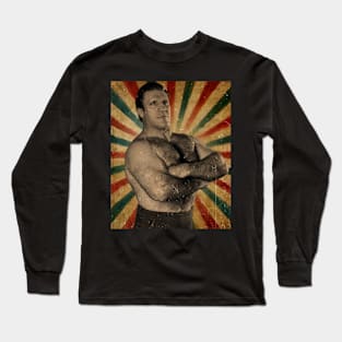 Wrestlers of the 1980s// BRUNO SAMMARTINO Long Sleeve T-Shirt